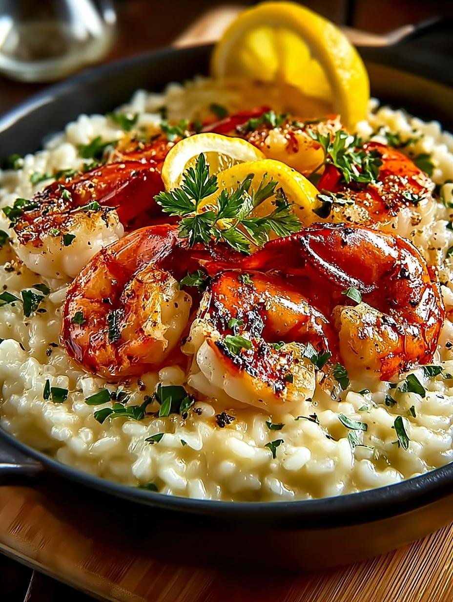 Lemon Butter Lobster Risotto: A Decadent Delight - Lemon Butter Lobster Risotto - additional detail