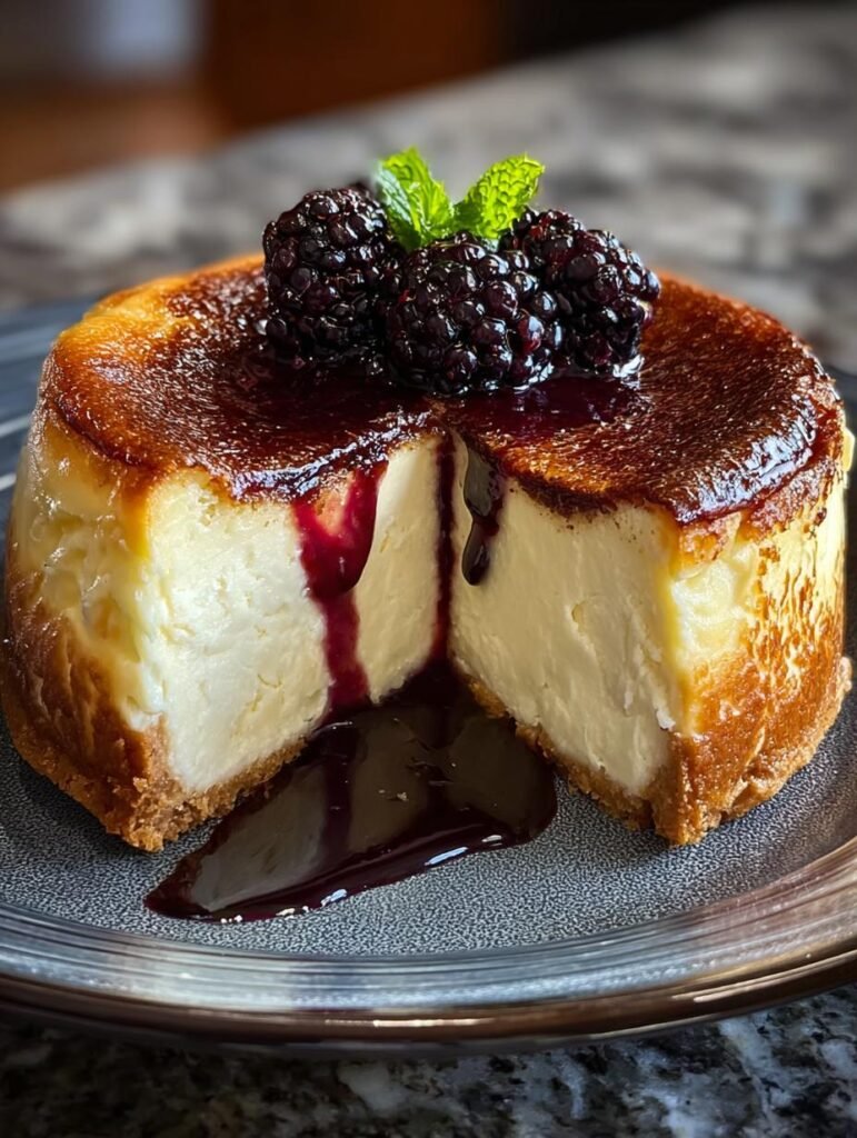 London Fog Basque Cheesecake