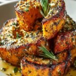 Parmesan Herb Roasted Acorn