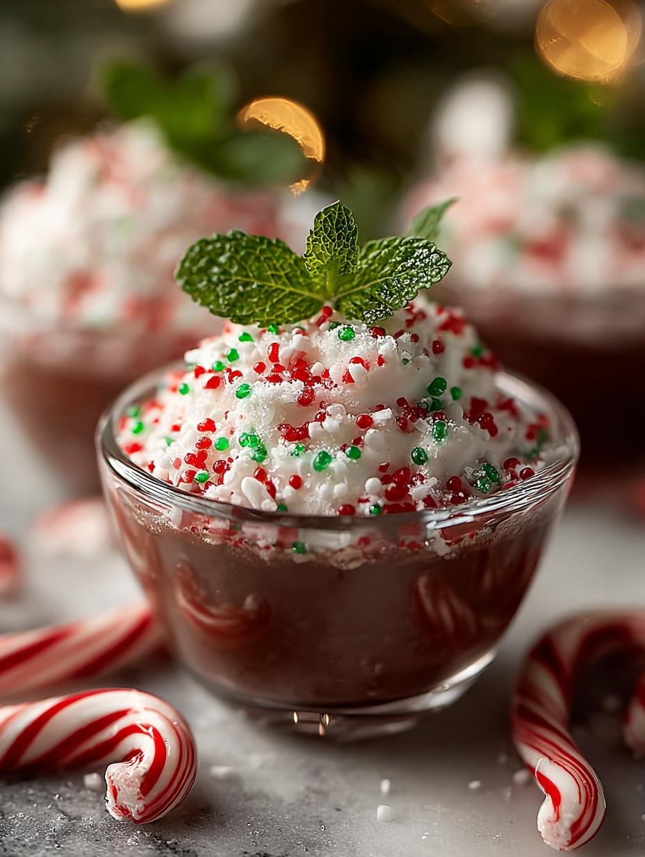 Peppermint Christmas Shots