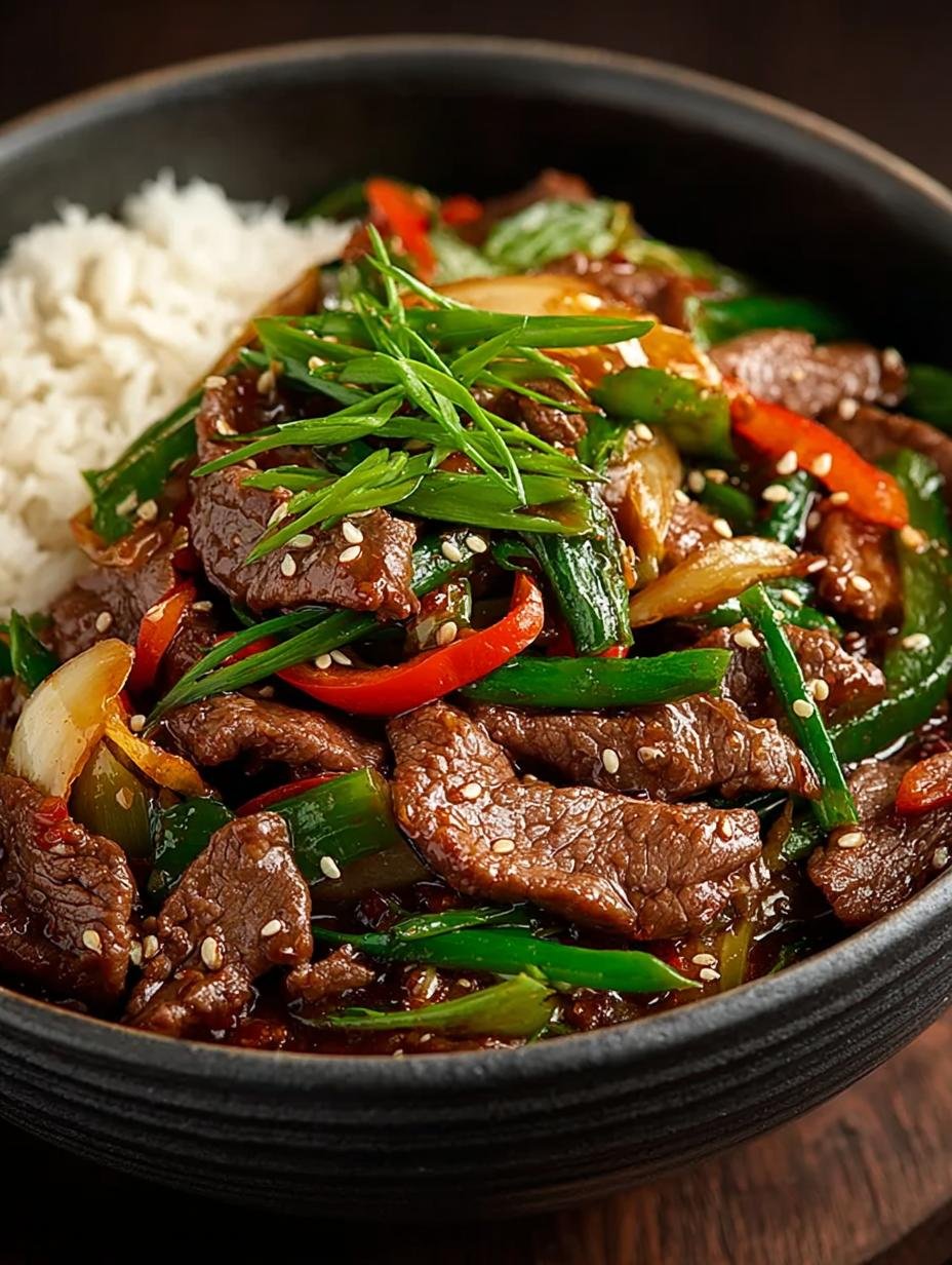 Spicy Ginger Beef Stir