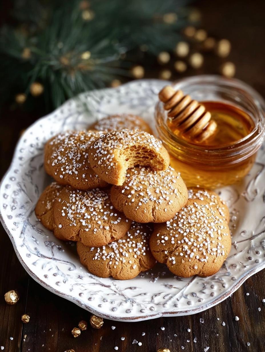 Delightful Traditional Greek Honey Cookies Recipe - Traditional Greek Honey Cookies - additional detail