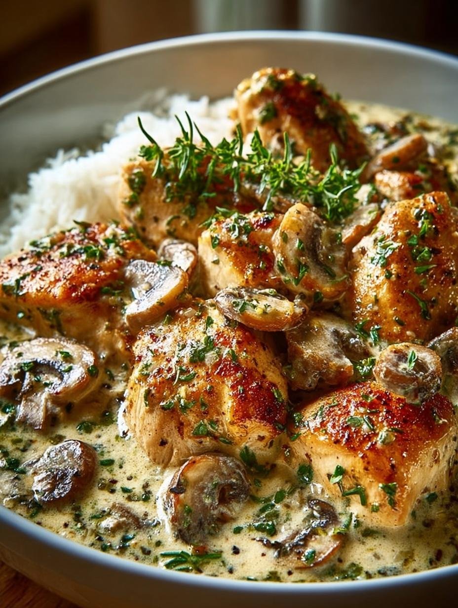Delicious Baked Chicken Stroganoff for Family Nights - Baked Chicken Stroganoff - main visual representation