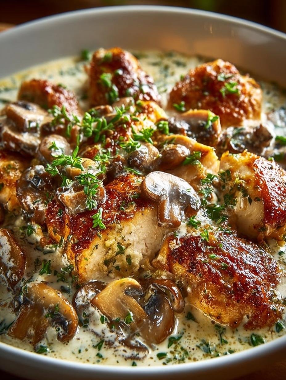 Delicious Baked Chicken Stroganoff for Family Nights - Baked Chicken Stroganoff - additional detail