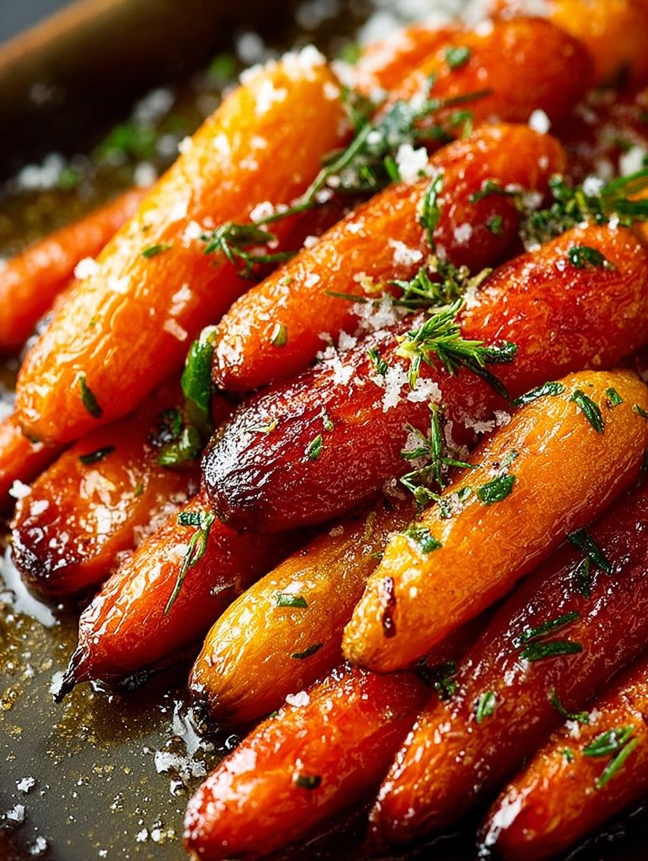 Delicious Brown Sugar Roasted Carrots Recipe to Savor - Brown Sugar Roasted Carrots - main visual representation