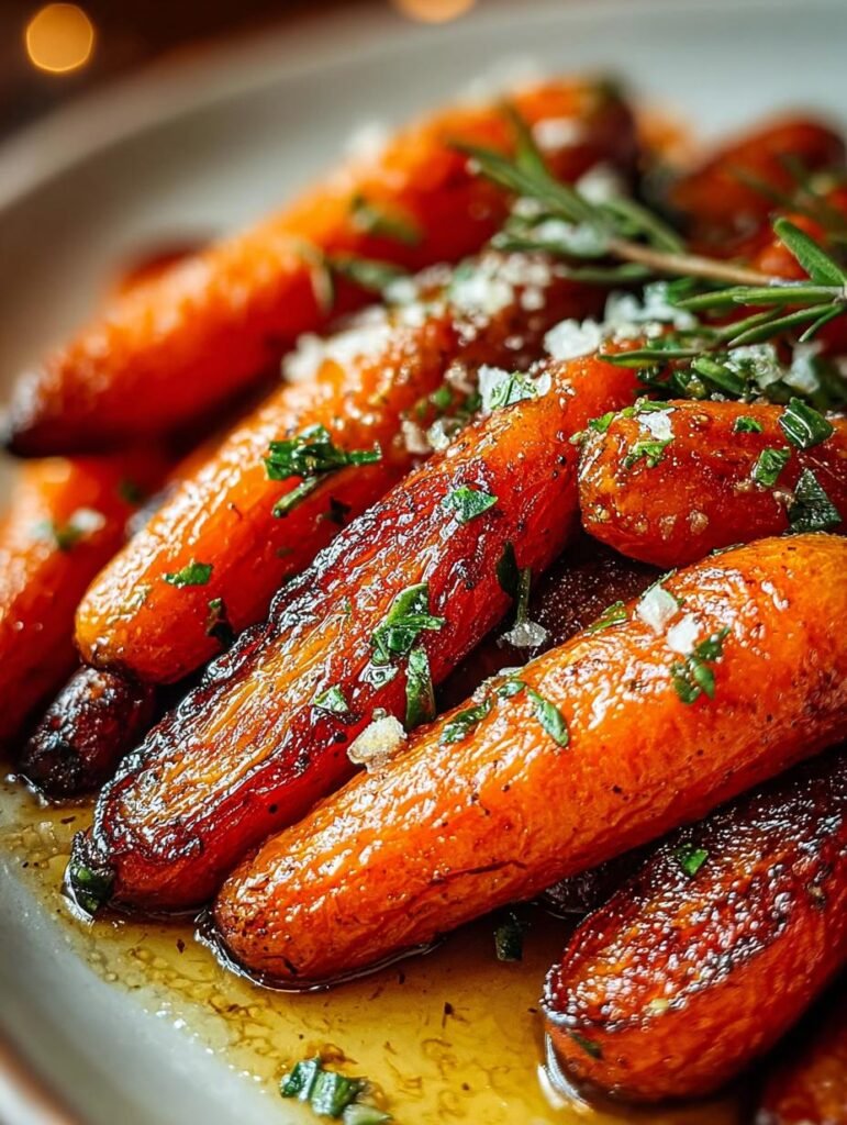 Brown Sugar Roasted Carrots