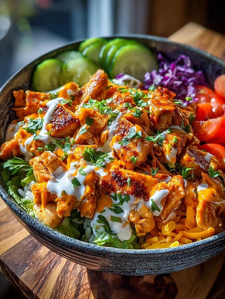 Buffalo Chicken Bowl: 5 Reasons to Love This Spicy Meal - Buffalo Chicken Bowl - additional detail