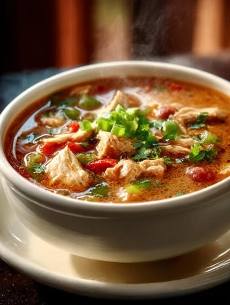 Cajun White Chicken Chili