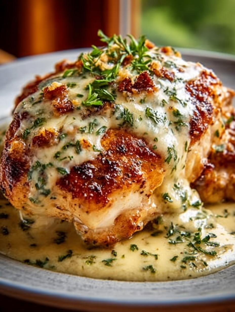 Cheesy Asiago Chicken Delight