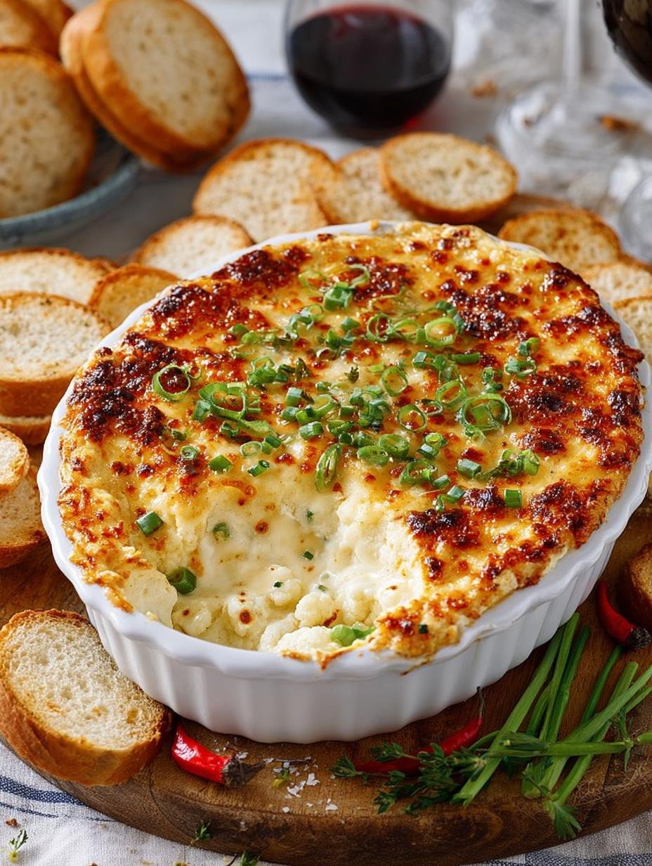 Cheesy Roasted Cauliflower Dip: 5 Irresistible Recipes 1 Cheesy Roasted Cauliflower Dip