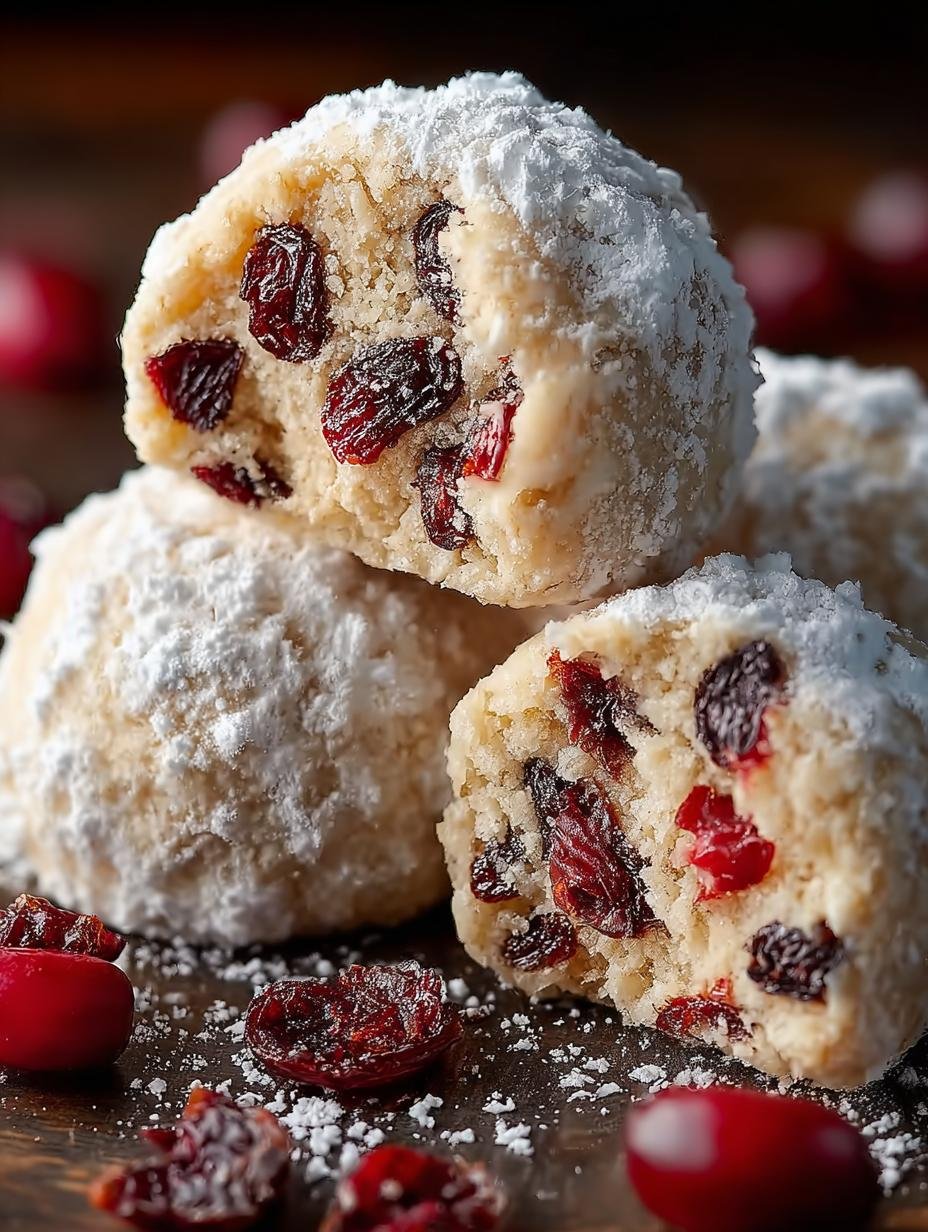 Cherry Snowball Cookies Ready: 5 Steps to Deliciousness - Cherry Snowball Cookies Ready - main visual representation