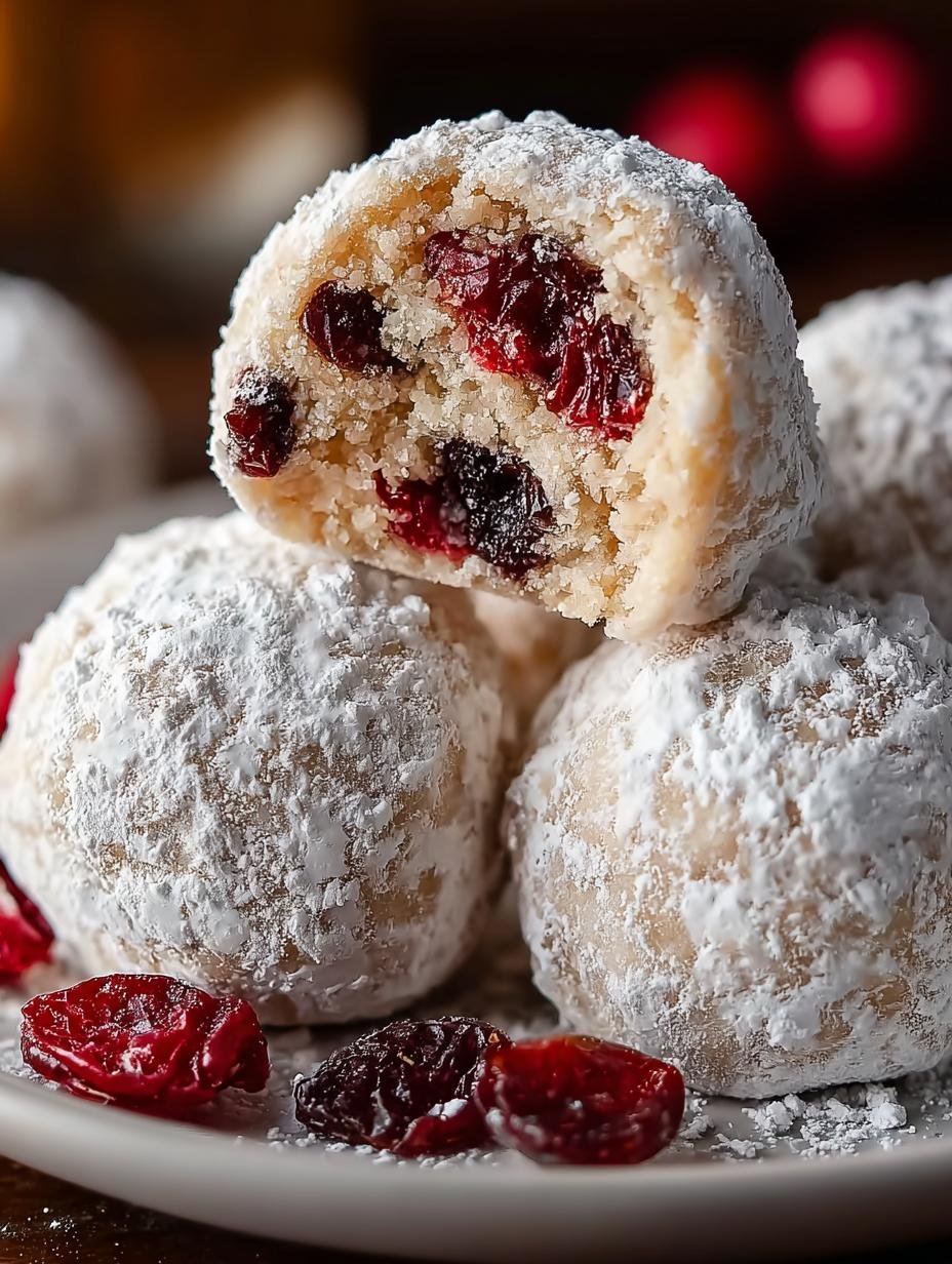 Cherry Snowball Cookies Ready: 5 Steps to Deliciousness - Cherry Snowball Cookies Ready - additional detail