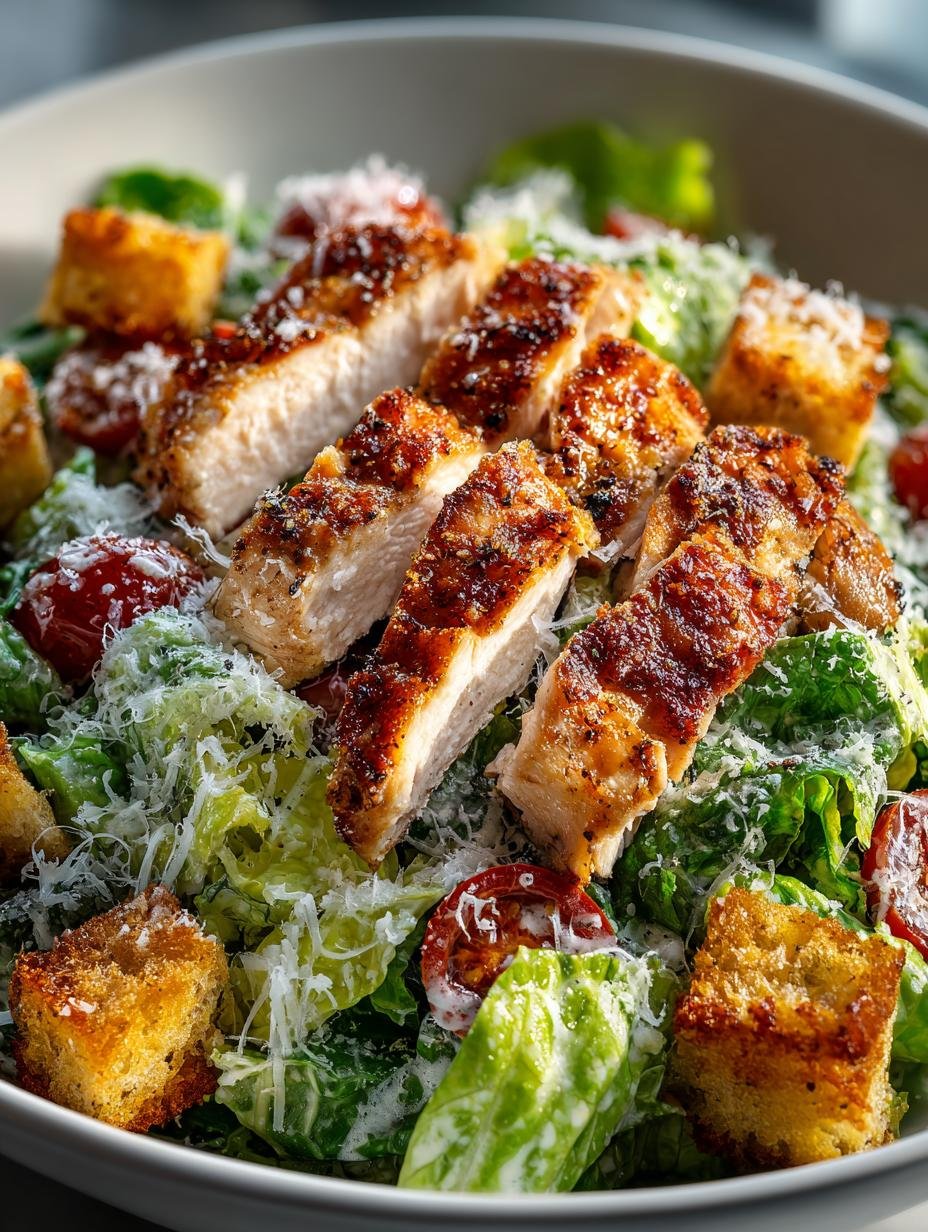 Chicken Caesar Salad: 5 Easy Steps to Perfection - Chicken Caesar Salad - additional detail