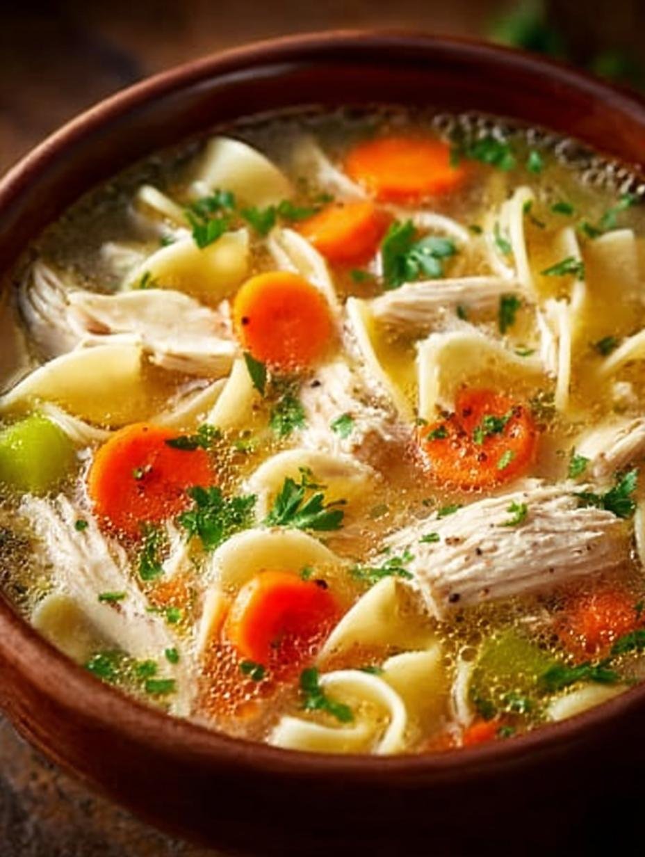 Chicken Noodle Soup: 5 Steps to Comforting Delight - Chicken Noodle Soup - additional detail