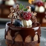 Chocolate Ganache with Festive