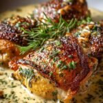 Creamy Garlic Chicken Thighs