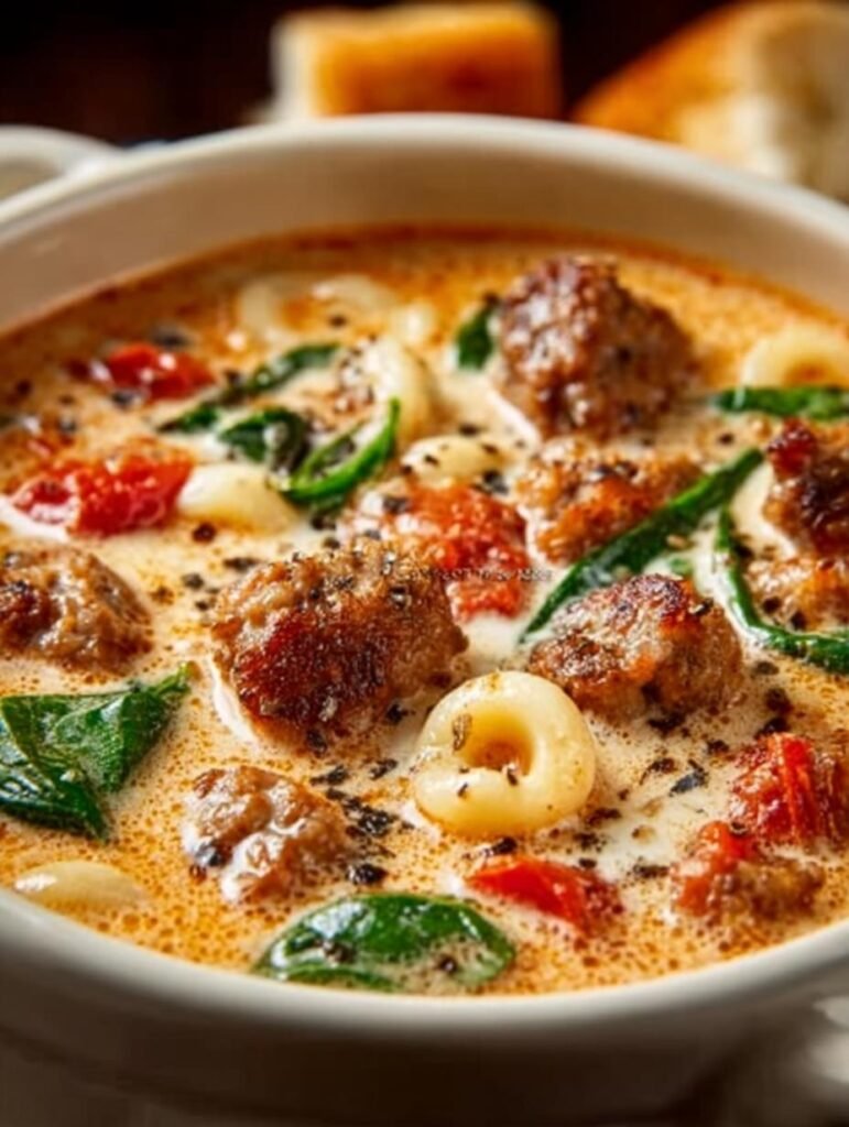 Creamy Italian Sausage Soup