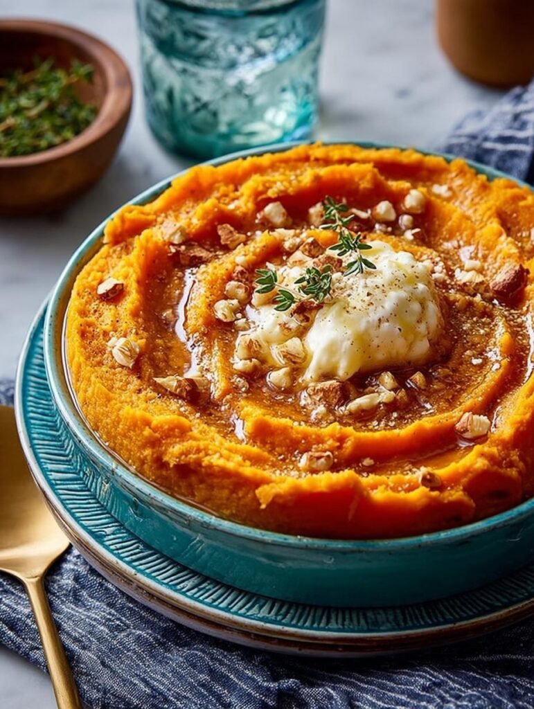 Creamy Maple Sweet Potato