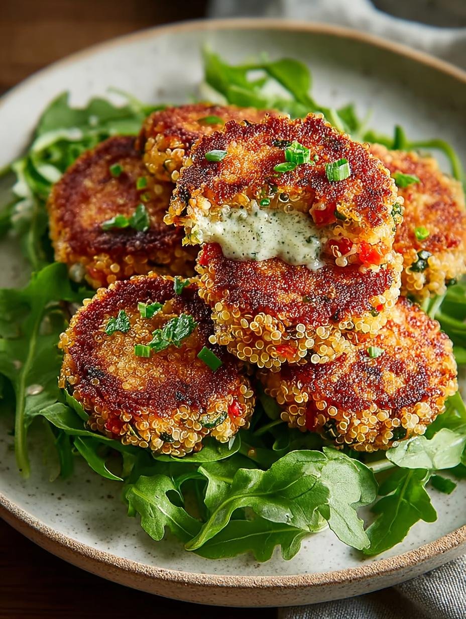 Crispy Quinoa Patties: 6 Irresistible Meatless Delights - Crispy Quinoa Patties - additional detail