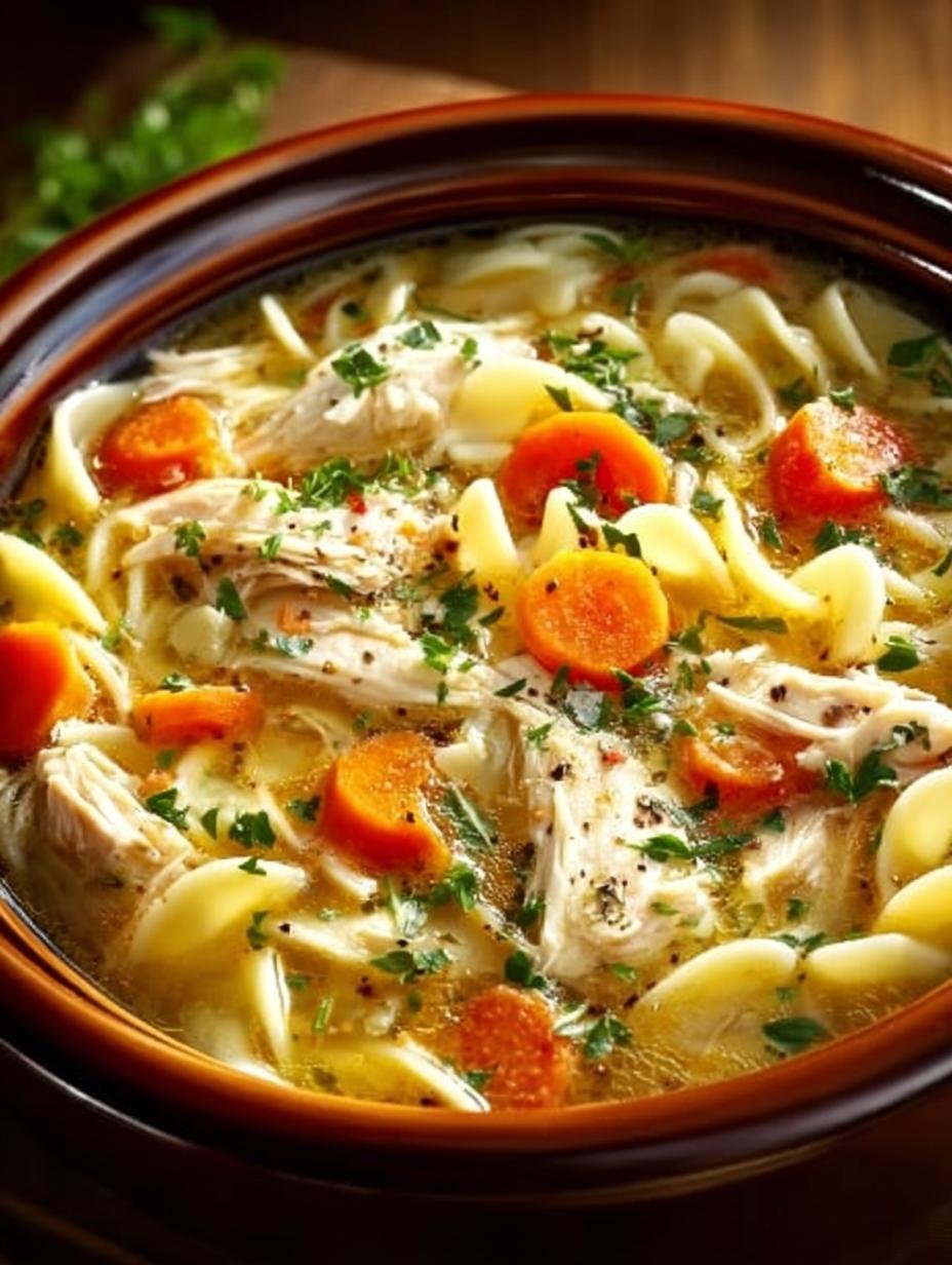 Crockpot Chicken Noodle Soup: 10 Amazing Benefits - Crockpot Chicken Noodle Soup - main visual representation