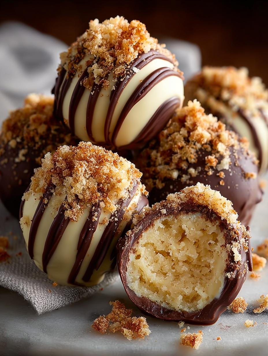 Eggnog Chocolate Truffles: 5 Irresistible Holiday Treats - Eggnog Chocolate Truffles - additional detail