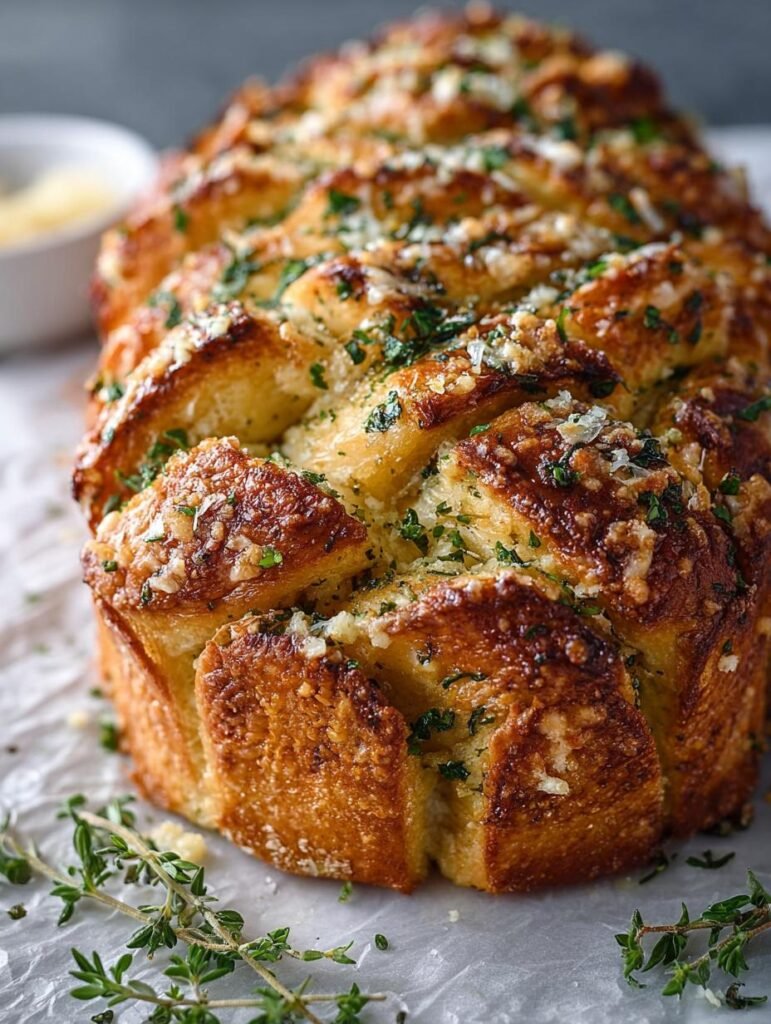 Garlic Parmesan Pull Apart