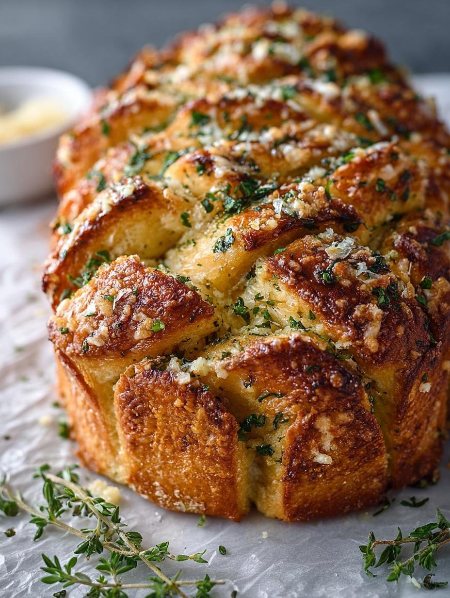 Garlic Parmesan Pull Apart