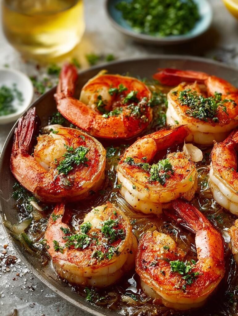 Garlic Sauteed Shrimp