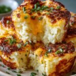 Golden Cheesy Mashed Potato
