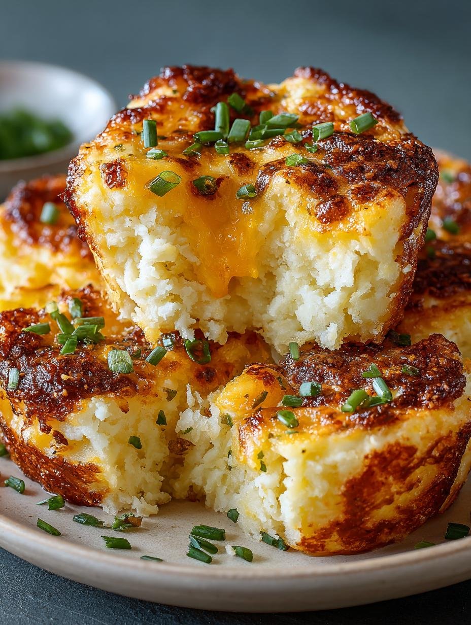 Golden Cheesy Mashed Potato