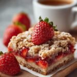 Healthy Strawberry Oatmeal Bars