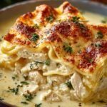 Heavenly White Chicken Lasagna