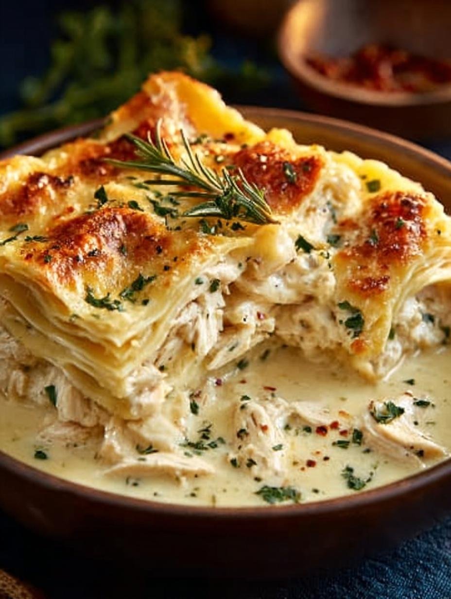 Heavenly White Chicken Lasagna: 10 Delicious Inspirations - Heavenly White Chicken Lasagna - additional detail