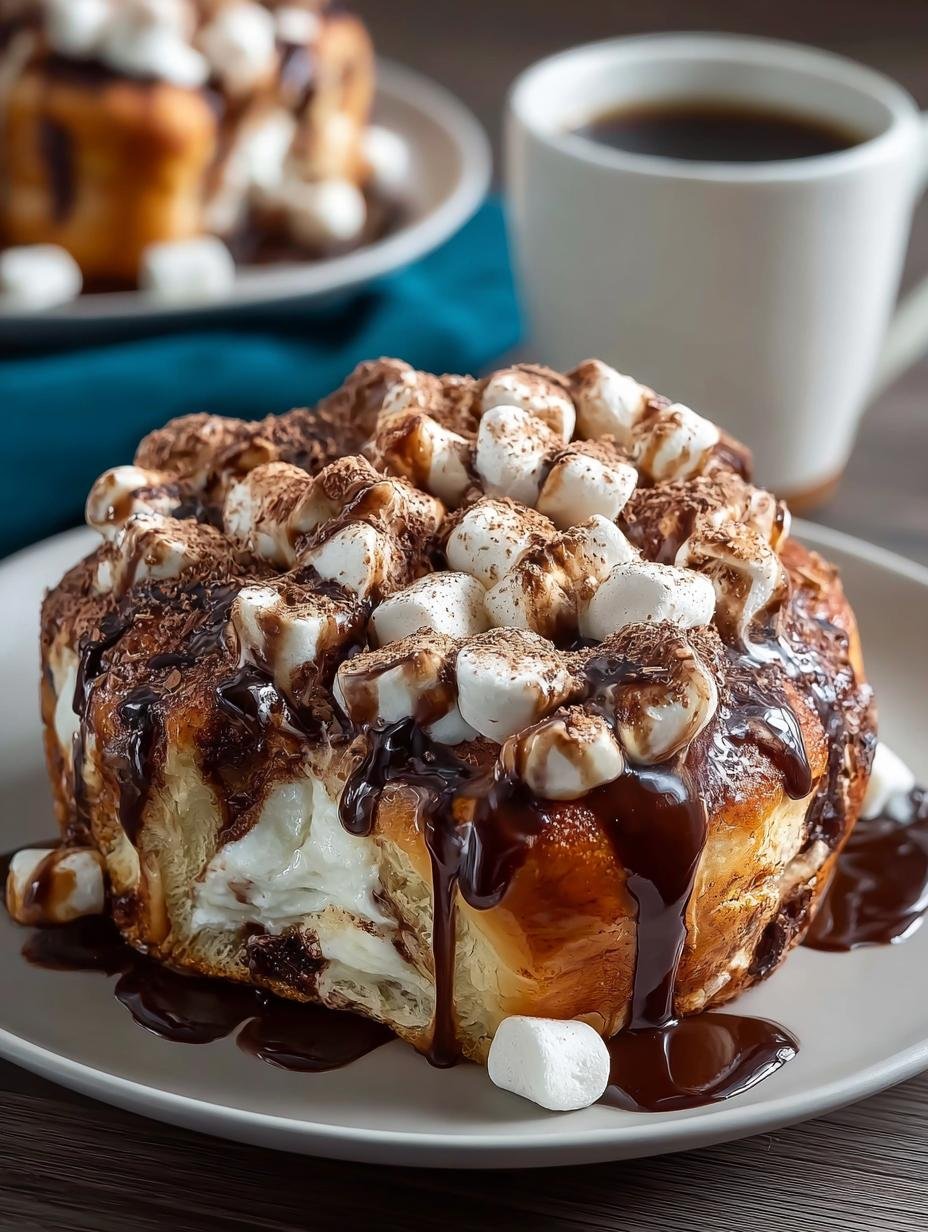 Decadent Hot Cocoa Cinnamon Rolls for Cozy Mornings - Hot Cocoa Cinnamon Rolls - additional detail