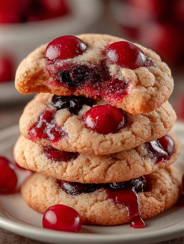 Irresistible Maraschino Cherry Cookies