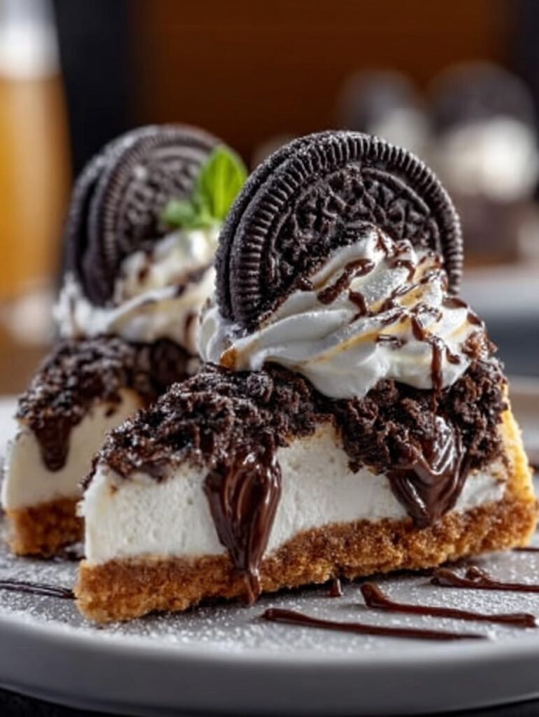 Irresistible Oreo Crunch Cheesecake