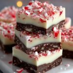 Irresistible Peppermint Bark Fudge
