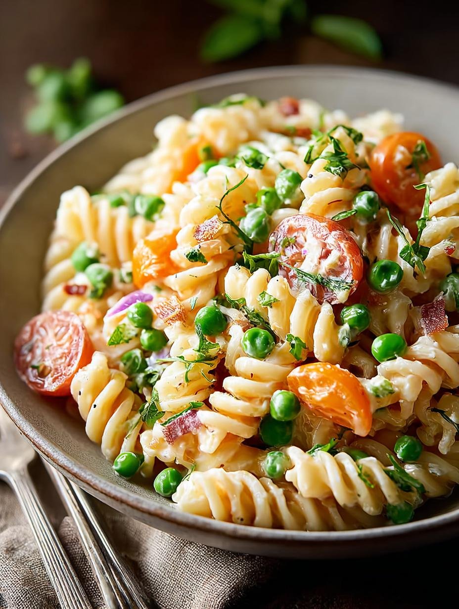 Pasta Salad with Peas