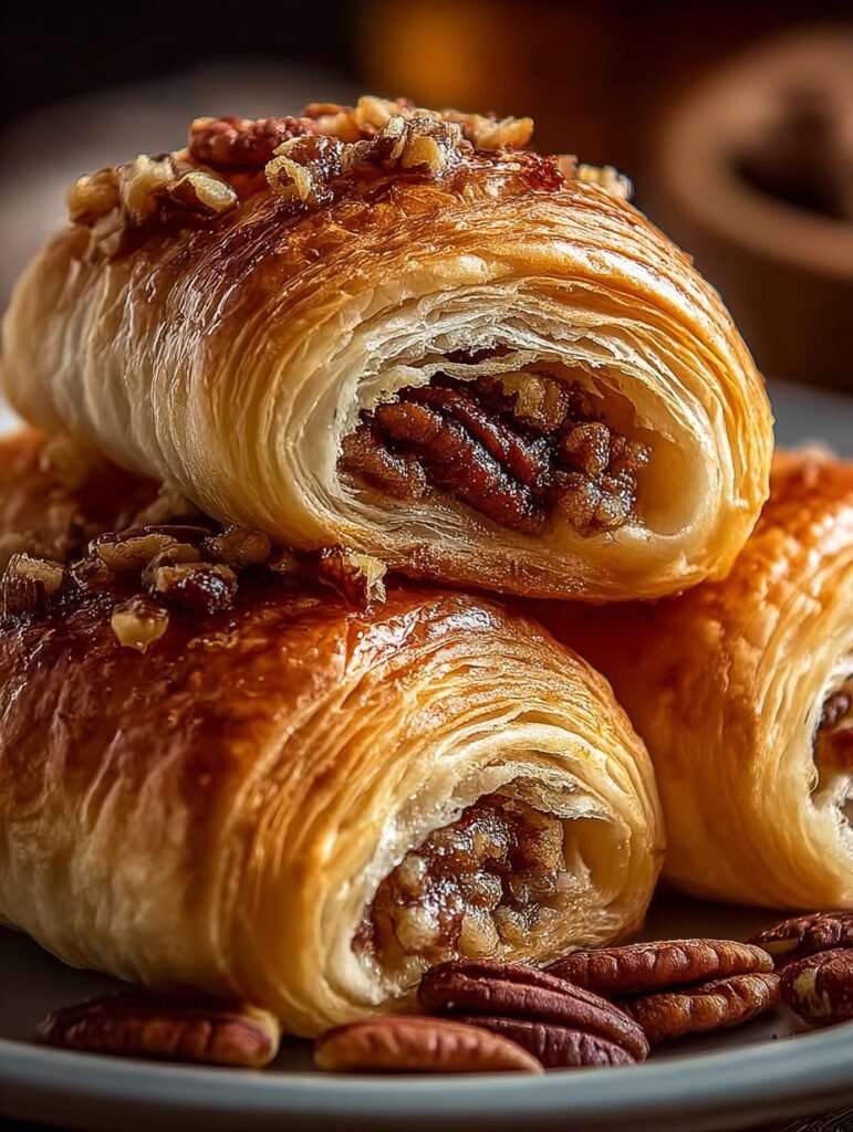 Pecan Pie Crescent Rolls