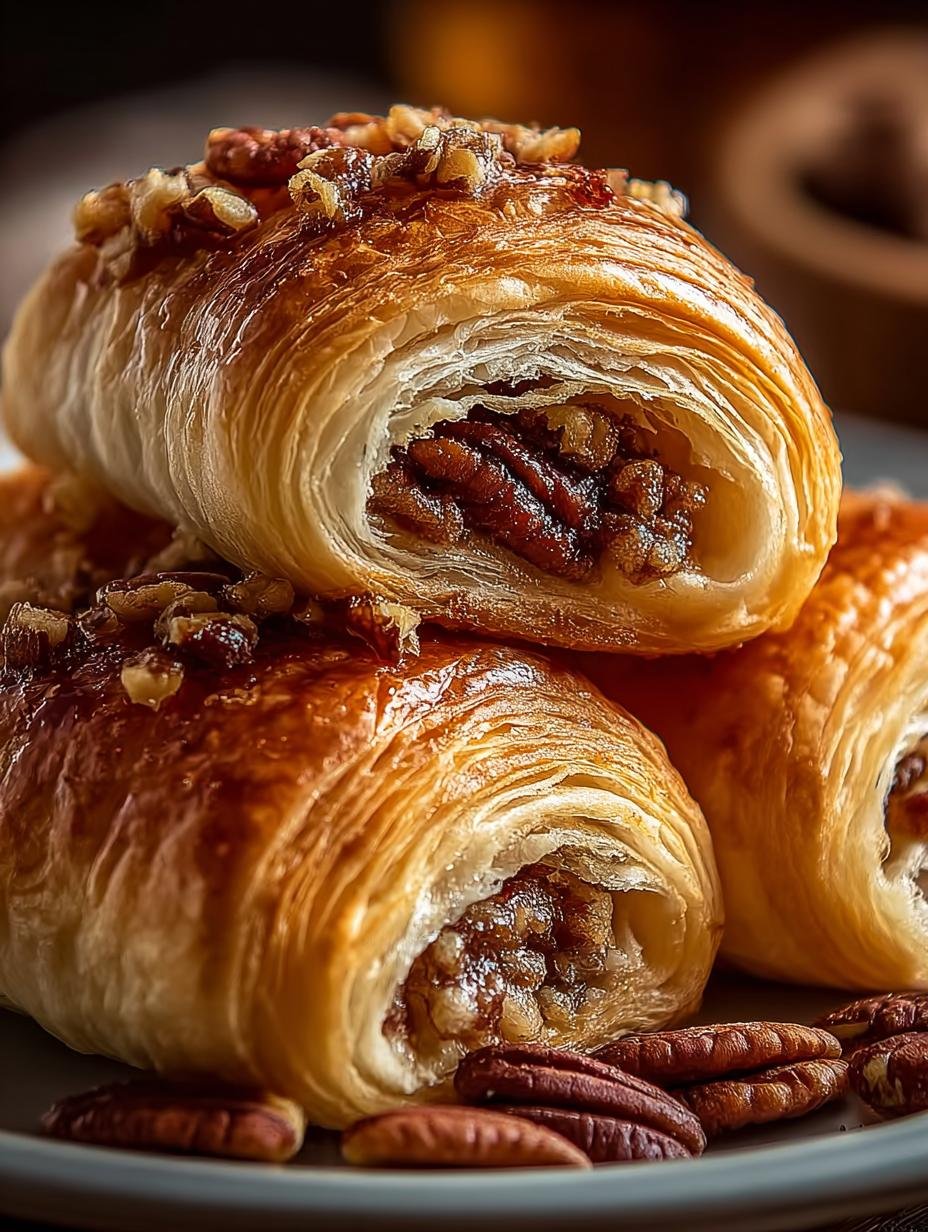 Pecan Pie Crescent Rolls
