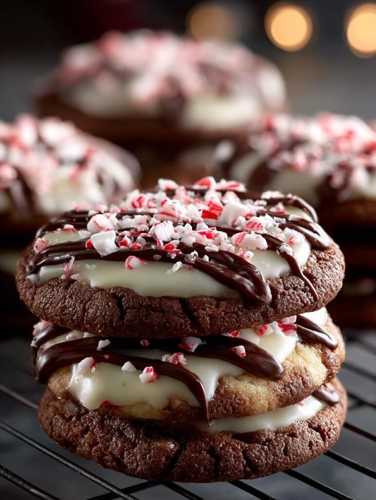Peppermint Bark Cookies
