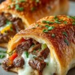 Philly Cheesesteak Rolls