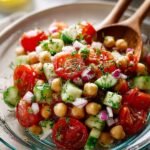 Refreshing Chickpea Salad with 10 Best Ingredients 2 Refreshing Chickpea Salad with