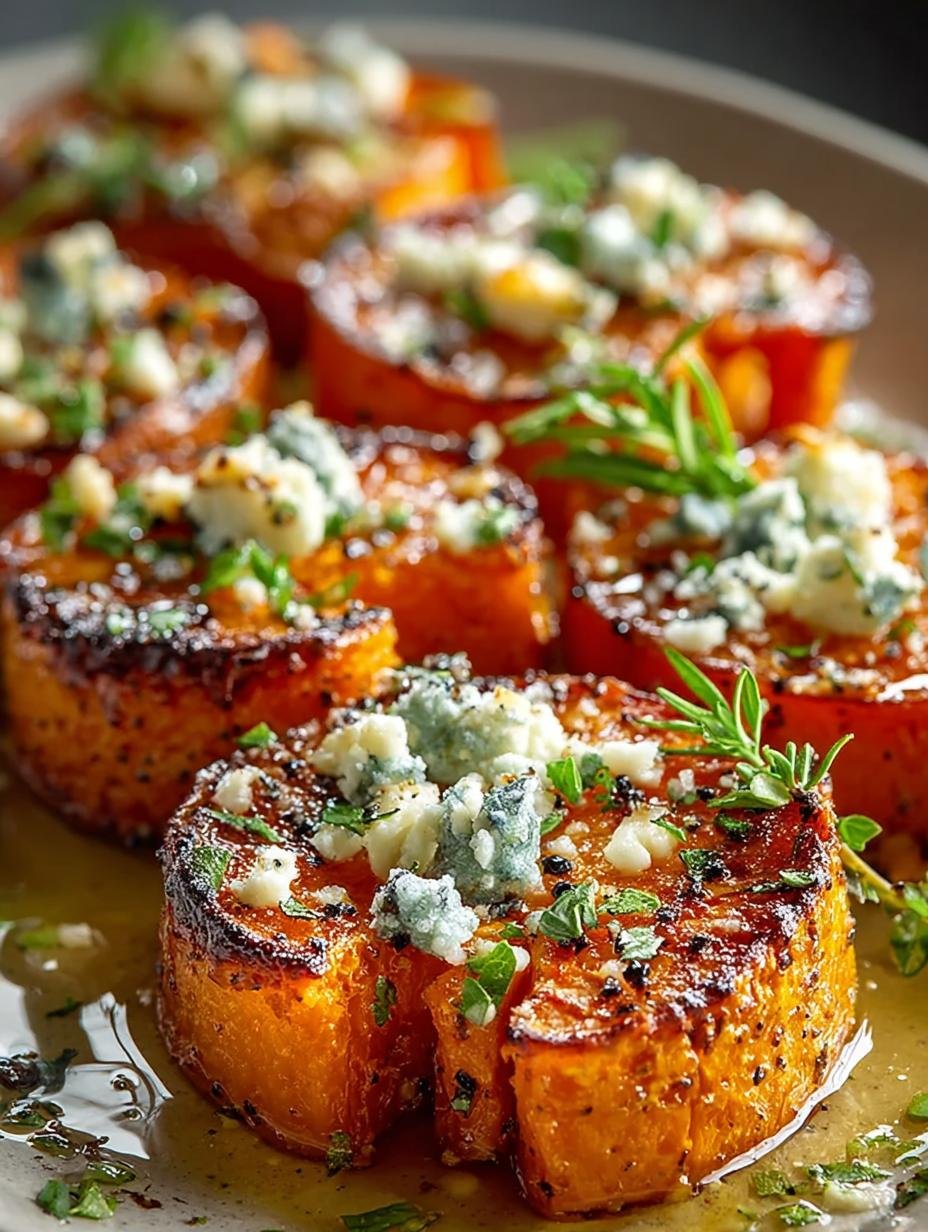 Delicious Roasted Sweet Potato Rounds with Honey Feta - Roasted Sweet Potato Rounds - additional detail