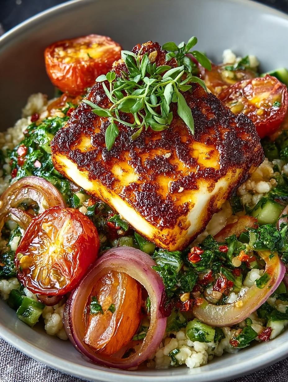 Spicy Hot Honey Halloumi