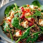 Star Quinoa Spinach Salad