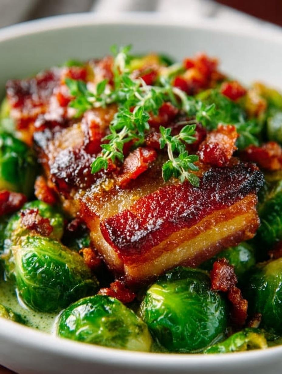 Stovetop Maple Bacon Brussels: 30-Minute Delight - Stovetop Maple Bacon Brussels - main visual representation
