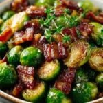 Stovetop Maple Bacon Brussels