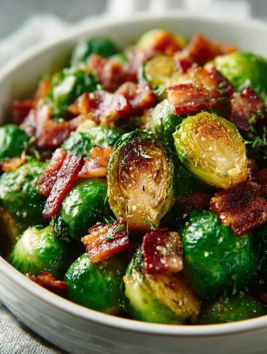 Stovetop Maple Bacon Brussels: 30-Minute Delight - Stovetop Maple Bacon Brussels - additional detail