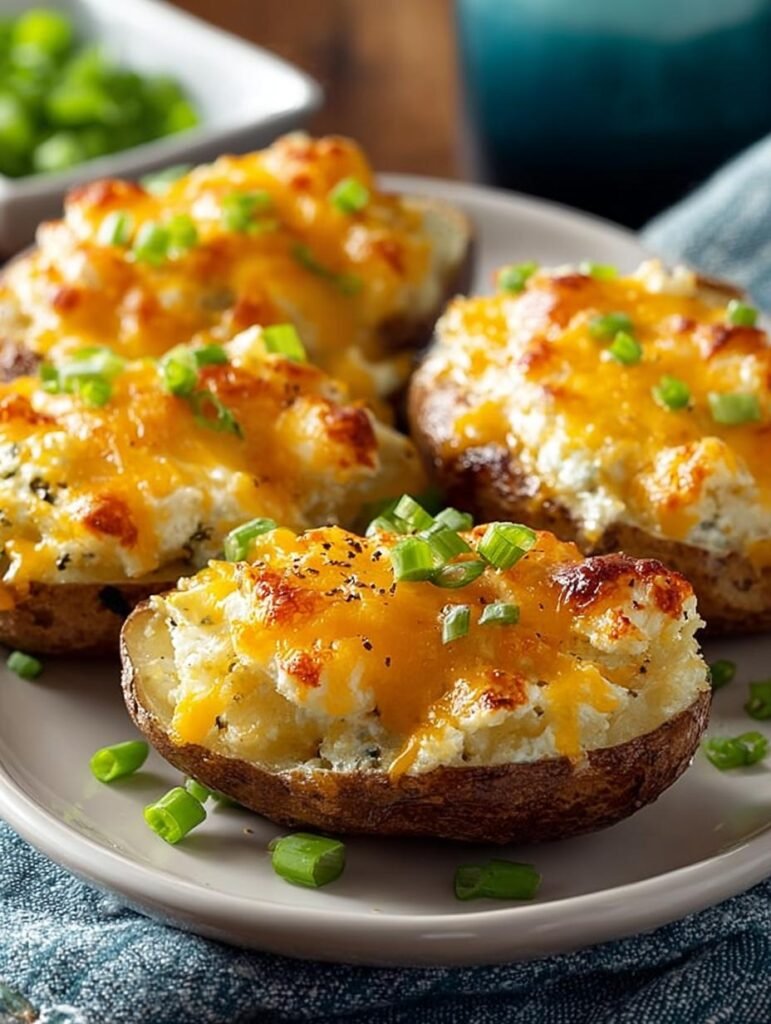Twice Baked Potatoes with